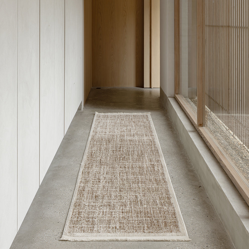 Meadow Runner Rug in Cardamom – Japandi Estate
